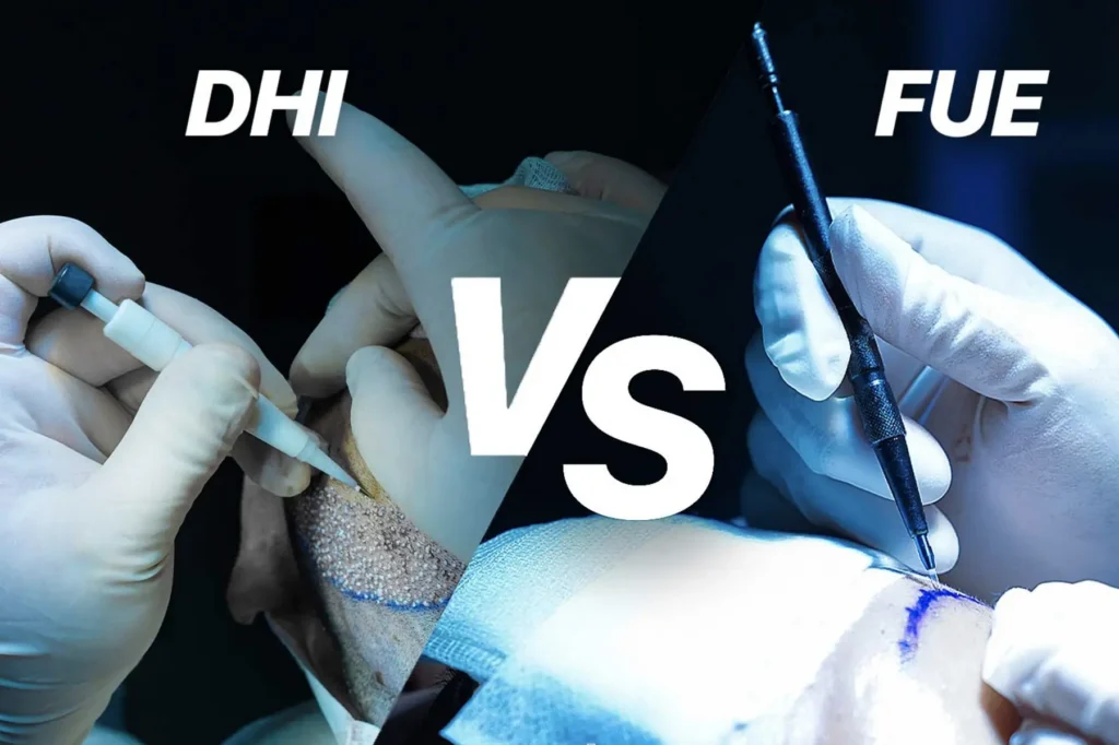 DHI vs FUE Hair Transplant: Which One Should You Choose?